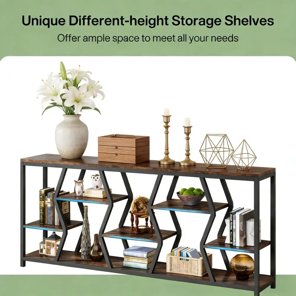 Durable Sofa Table,Convenient Console Table,Generous Storage Hall Table