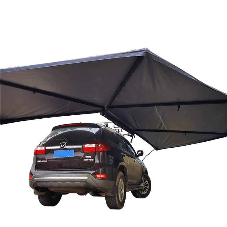 

WILDSROF Foldable 4WD Car side Awning Extend 270 Degree Car Shade for Car Awning Tent