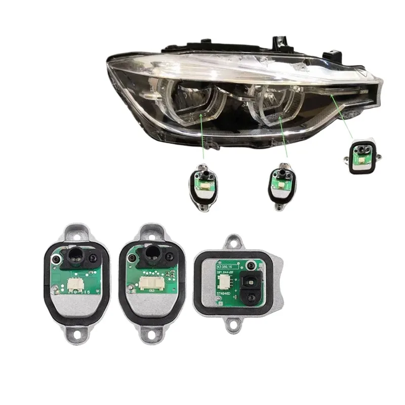 

Оригинальный светодиодный модуль, 3 шт./компл., источник белого света 63117419615 63117419610 Для Bmw F30 F31 F35 Lci 2014-2019 Angel Eye Drl