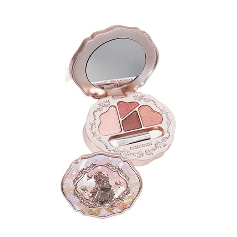 Colorrose 4-Color Aegyosal Eyeshadow Palette Shimmer Highlighter,Brightening Pearl Finish,Long-Lasting Waterproof Eye Makeup