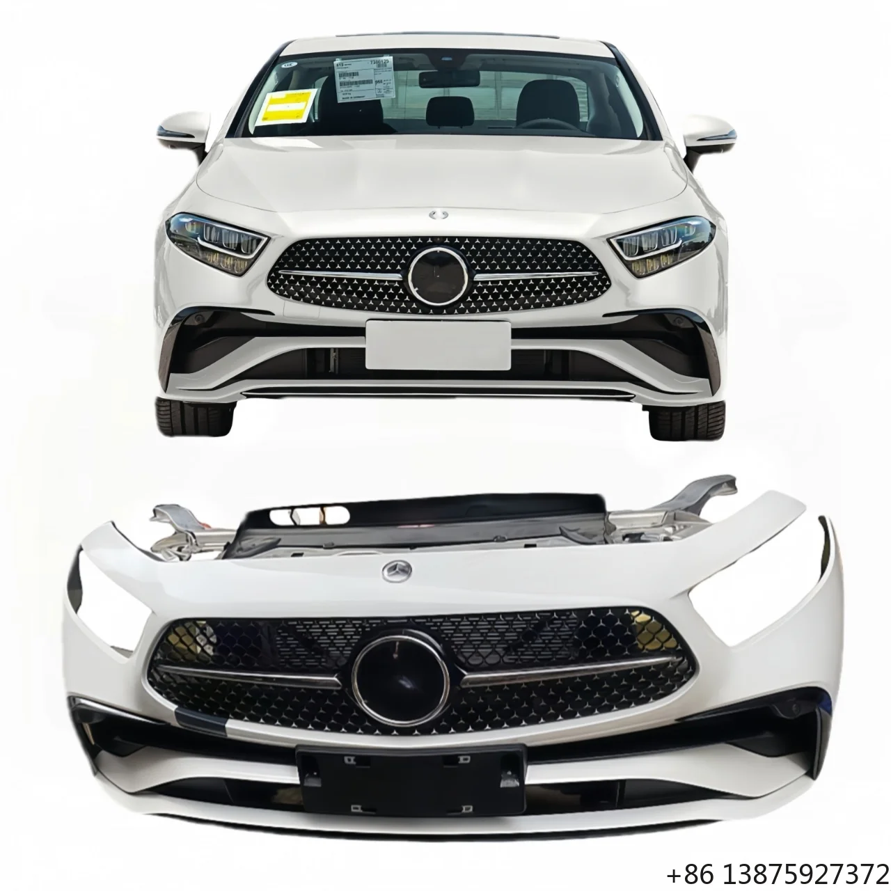 Original Front Bumper Assembly for  2024 CLS Coupe W257 New LED Lamp Auto Parts Car Bumpers