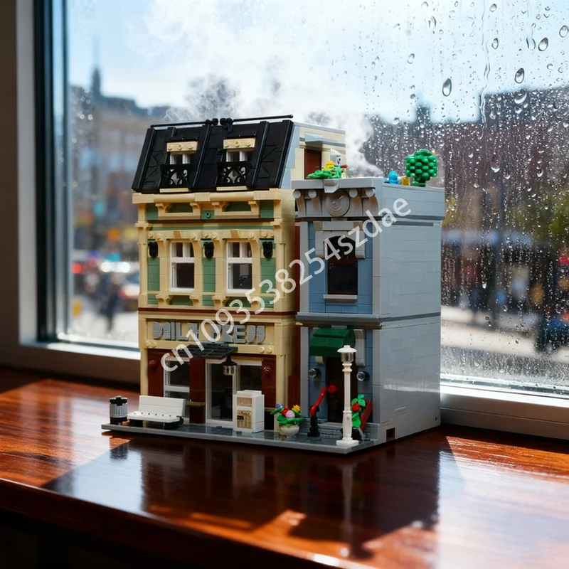 

2335pcs MOC The Daily Press Modular Newspaper Creator Model Building Blocks Assemble DIY Christmas Gifts Idea Kids Toy Birthday