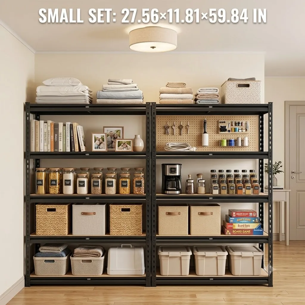 Heavy Duty 5-Tier Storage Shelves 5