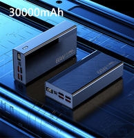 66W Fast Charging Powerbank 30000mAh External Spare Battery PD 20W Portable Charger For iPhone 16 Samsung Xiaomi Mi Power Bank