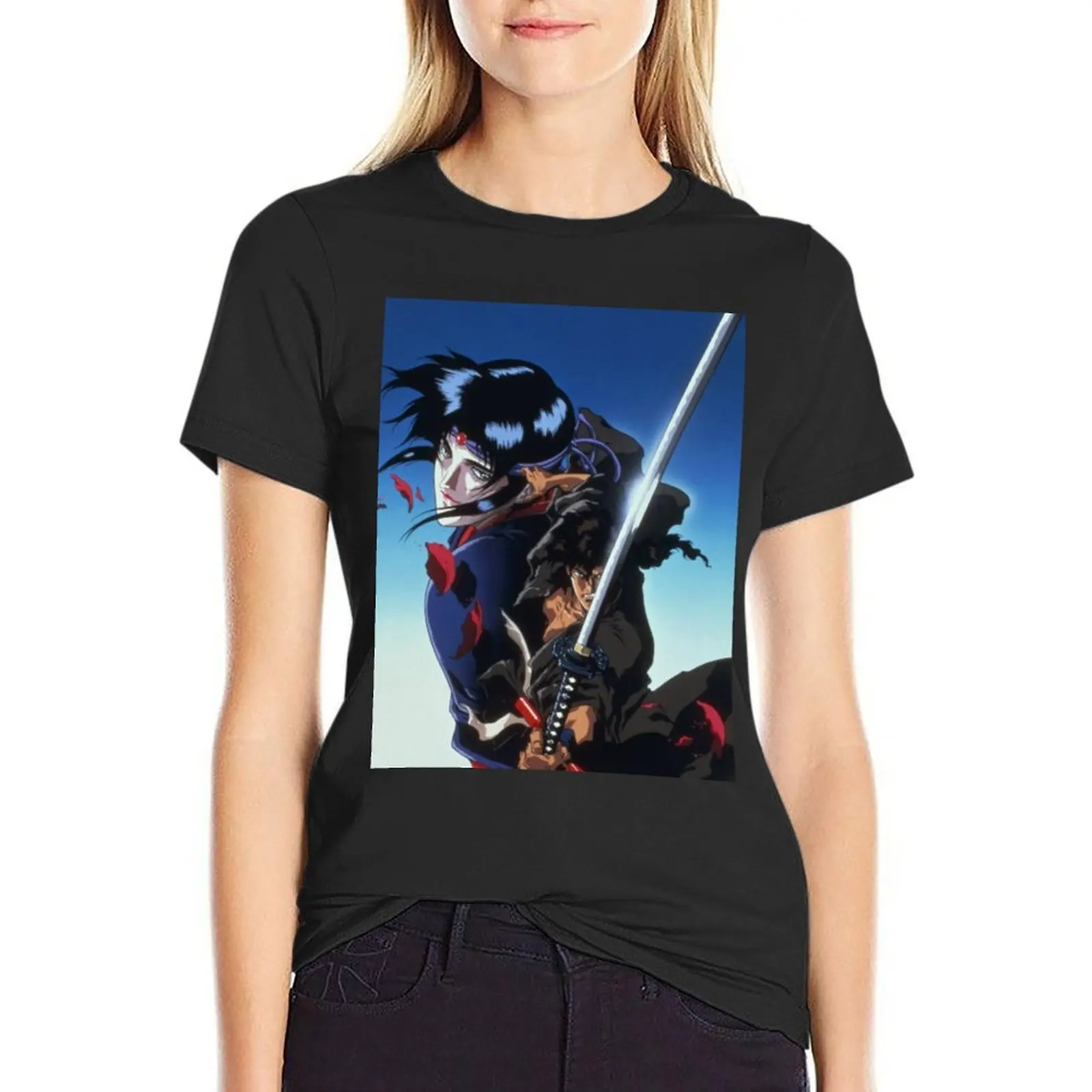 Ninja scroll Classic T-Shirt vintage clothes Aesthetic clothing quick drying Women clothes