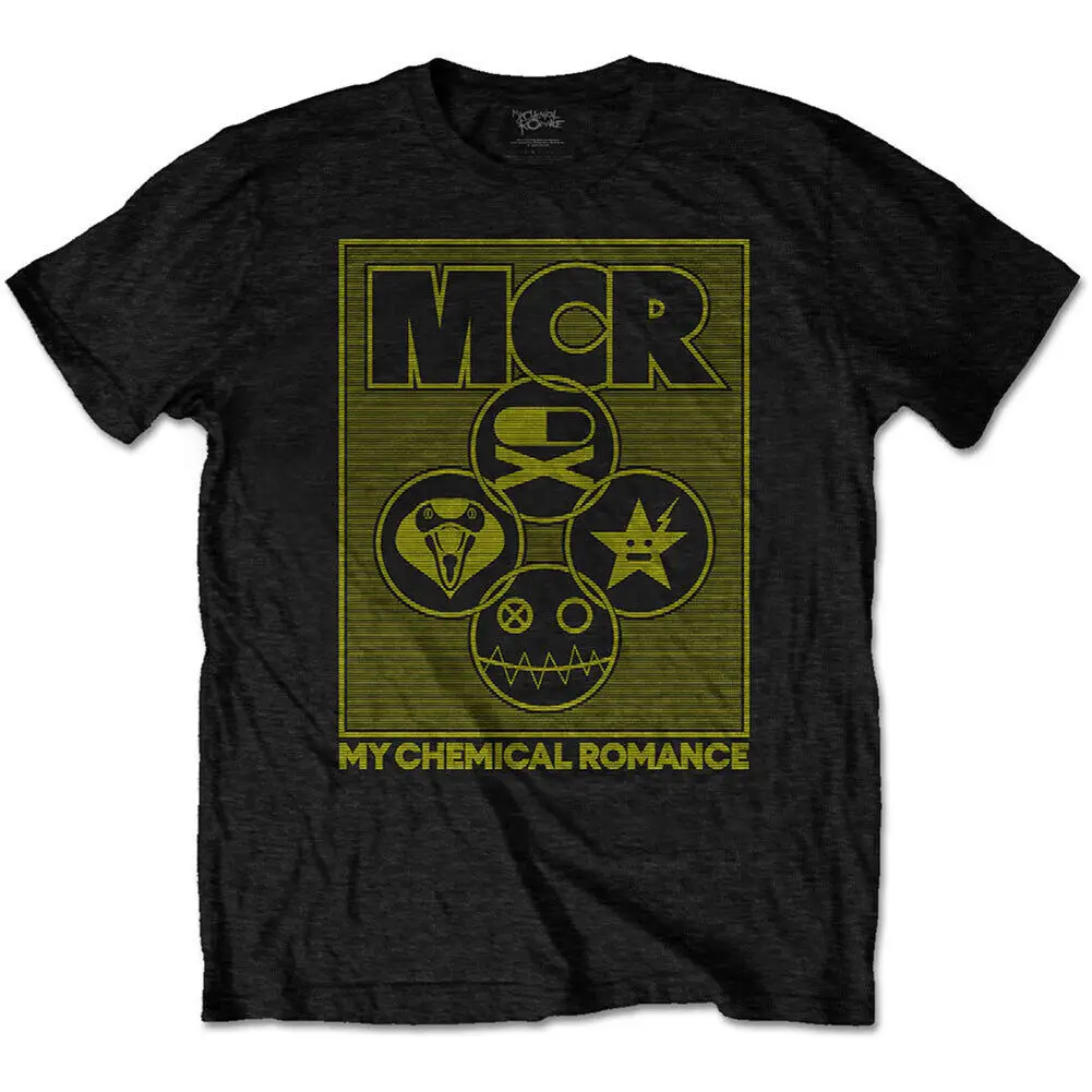 Men's My Chemical Romance Lock Box Slim Fit T shirt X Large Black