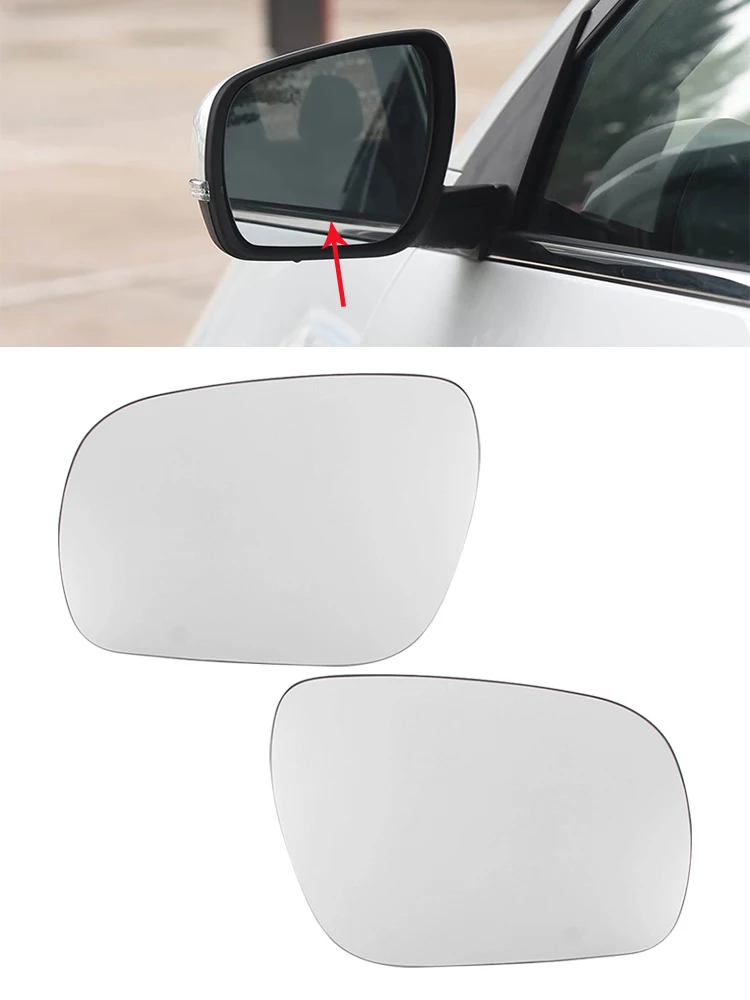 For Chery Jetour X70 2018 2019 Heated Rearview Mirror Glass Outside Door Side Lens Rear View Mirror Glass Lens