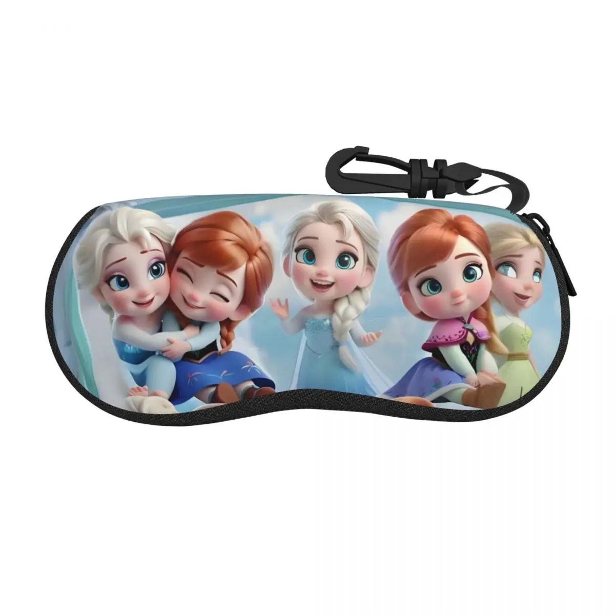 

Anime Frozen Cartoon Sunglasses Soft Case Neoprene Zipper Fantasy Film Kawaii Shell Eyeglass Case Protective Box For Glasses