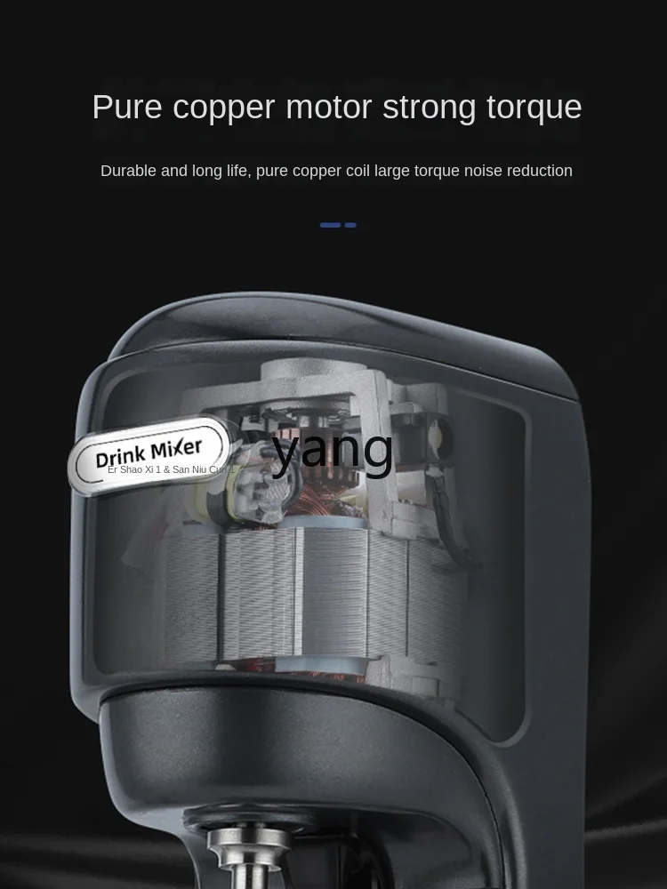 LHH Milchtee-Shop Kommerzieller Multifunktions-Rührer Einköpfiger Milch-Röst- und Mischapparat