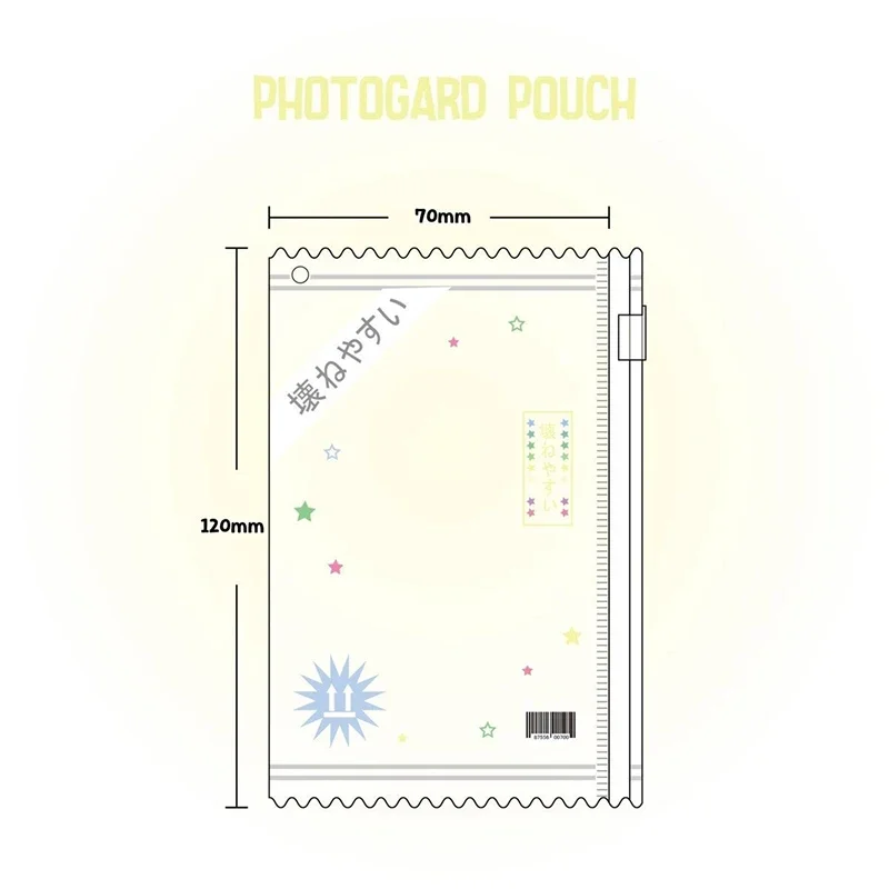 Cute Transparent Candy Bag 3 Inch Kpop Card Sleeves Holder Photocard Holder Card Films Game Cards Protector