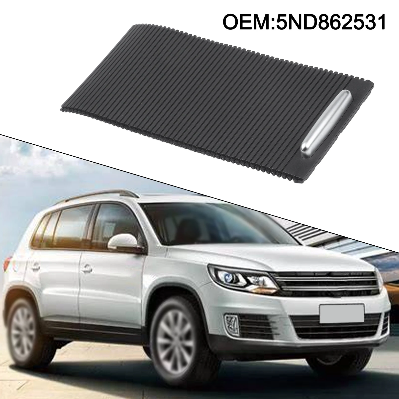 Center Console Cover Cup Holder Trim Center Console Protection Wear-resistant Easy To Use Replacement Installation