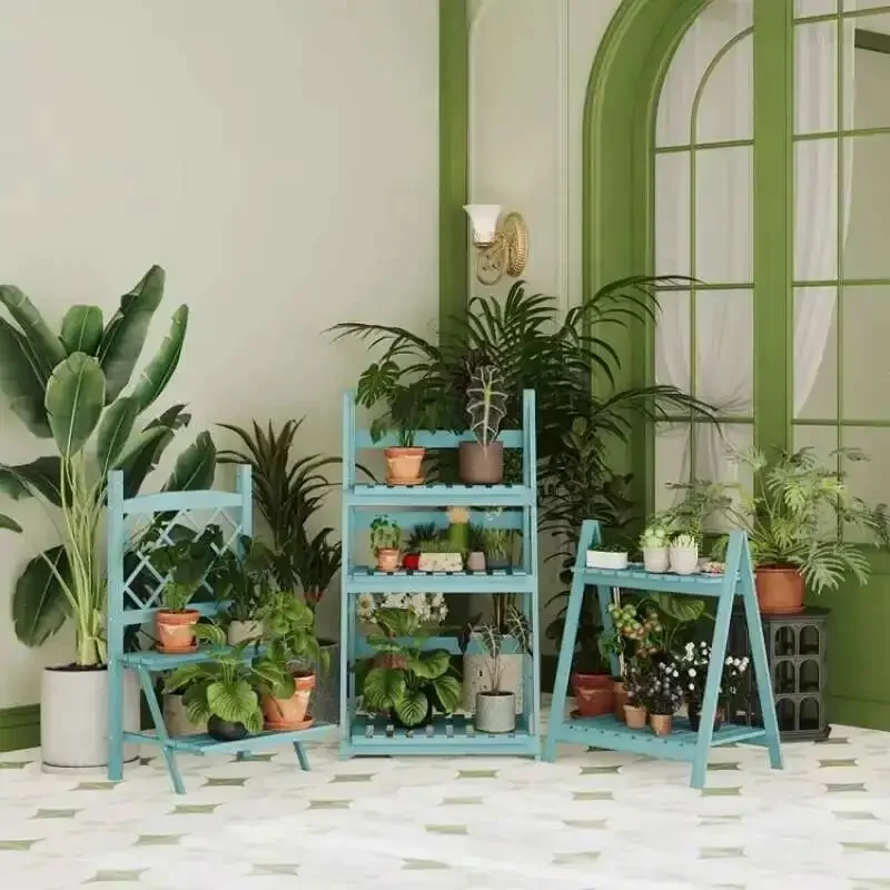 Stand Balcony Aesthetics Designer Small Flower Trendy Room Decor Minimalista Unique Plant Shelf Modern Muebles Home Furniture