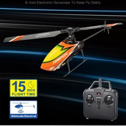 C129 Four-channel Aileron-free Helicopter Anti-fall And Anti-collision Long Endurance Rc Airplane Boy Aviation Model