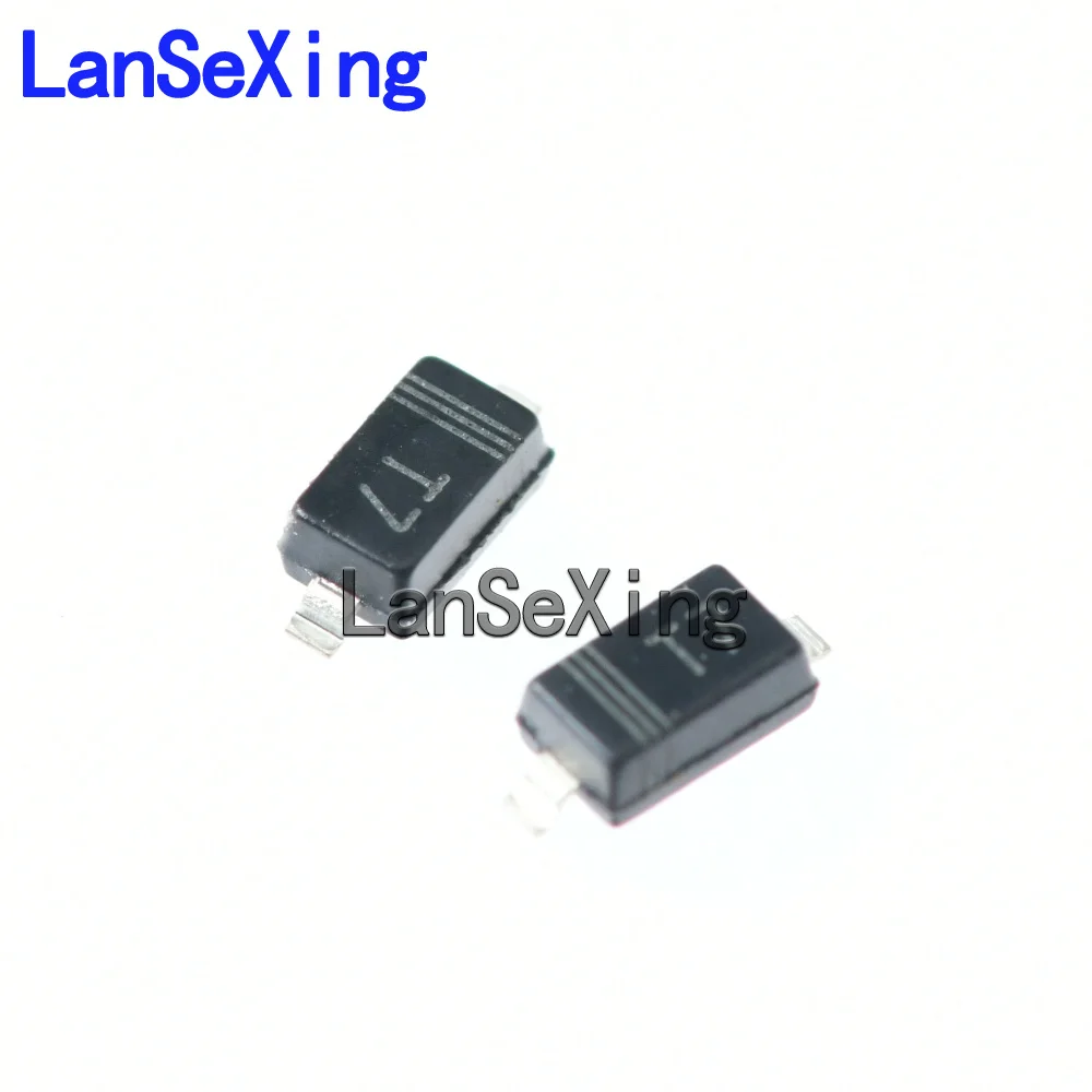 Diode Tecrectifier pour écran en soie, 1N4007W, T7, SOD-123, 1206