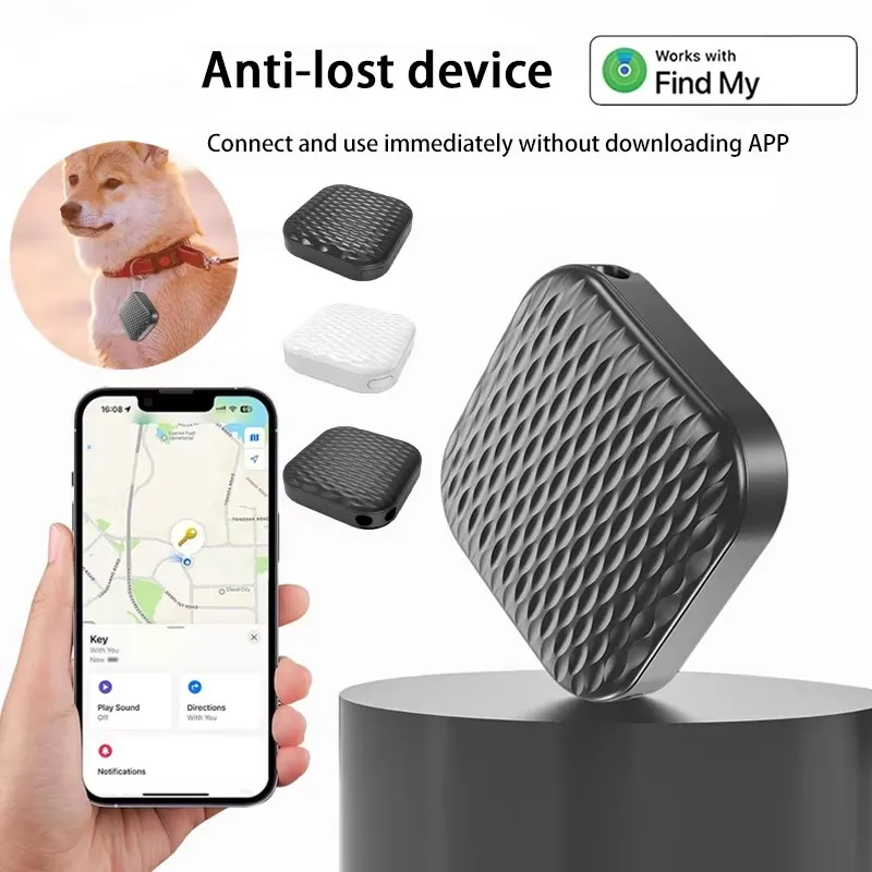 

Умный трекер-метка, совместимый с Find My, мини-GPS-трекер для ключей, кошелька, багажа, питомцев, устройство против потери вещей с функцией напоминания о забытых вещах.