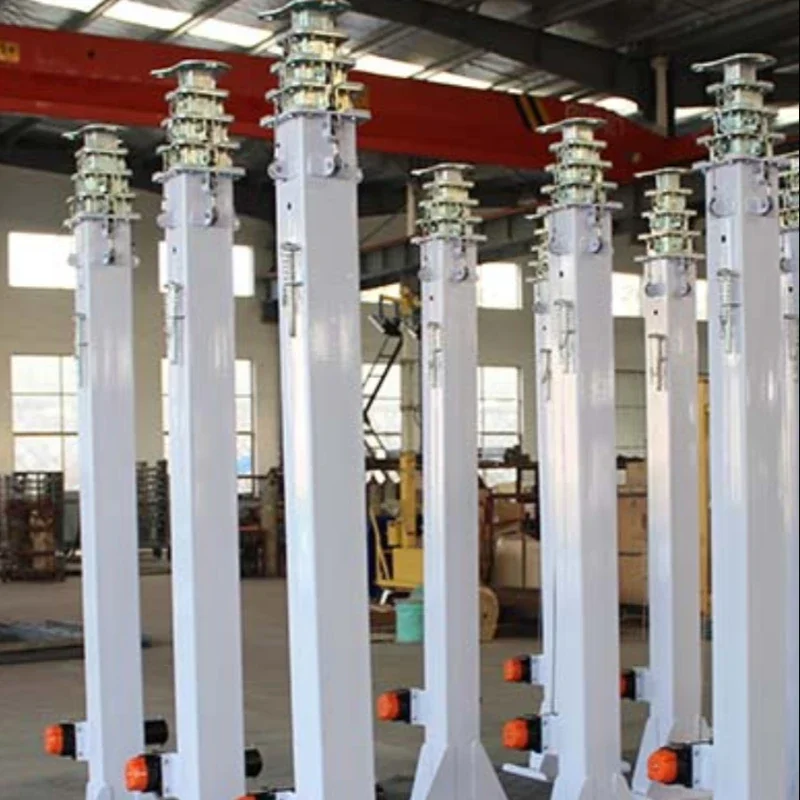 

for Section Retractable Galvanized Electric Winch Hydraulic Light Tower Telescopic Mast