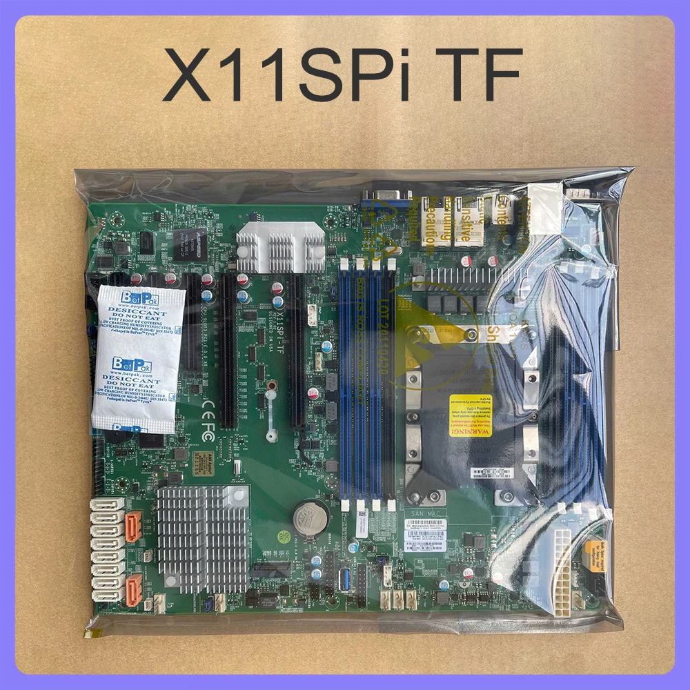 

Двойной 10G Ethernet-порт C622 чип M.2 IPMI LGA3647 для серверной материнской платы Supermicro X11SPi TF