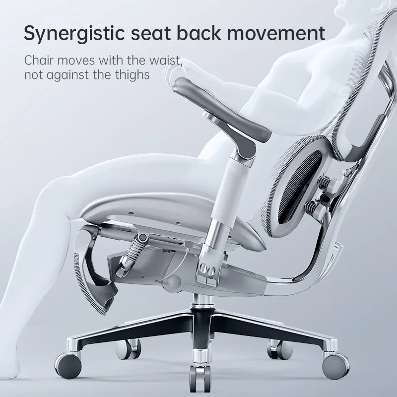 Luxe moderne comfort armleuning verstelbaar ontwerp taakcomputer hoge rug mesh ergonomische stoel kantoor
