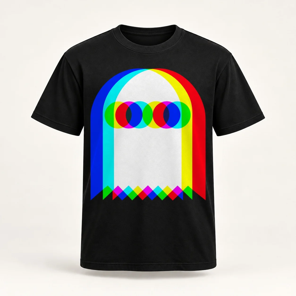 Ghost Trippy Halloween Techno Rave EDM Music Party Women T-Shirt Blouse animal print shirt for girls tight shirts for Women