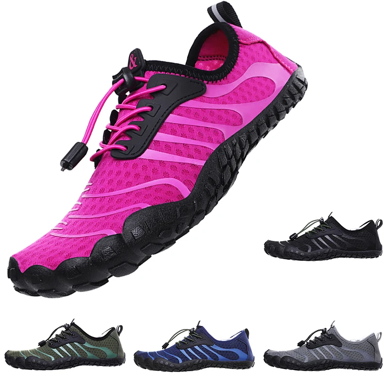 35-46# Unisex Gym Footwaer Couples Vacation Beach Game Aqua Shoes Men Squat Fitness Shoes Women Large Size Yoga Shoes