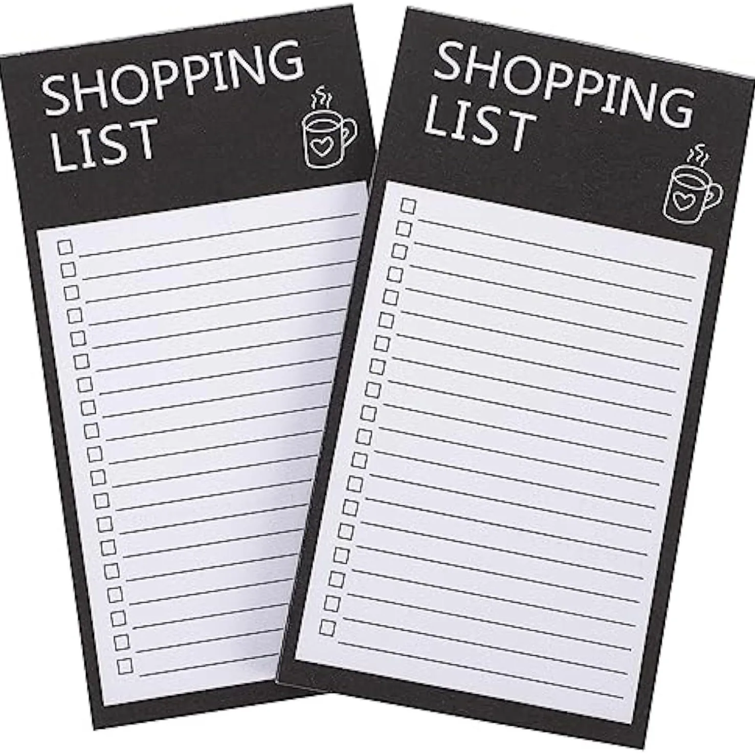 60 Sheets Full Magnet Back Notepad to Do List Grocery Shopping list Notes Refrigerator Notepad Magnetic Daily Plan Memo Pad