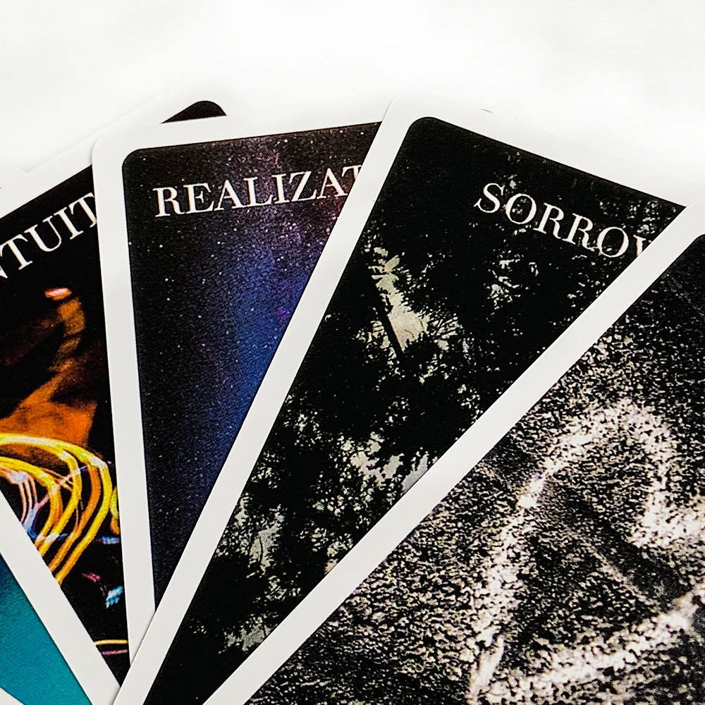 Hot-selling Harten Verborgen Geheimen Oracle Deck Glanzende Twin Flame Deck Gevoelens Berichten Dek 78 Kaarten Party Game Kaarten