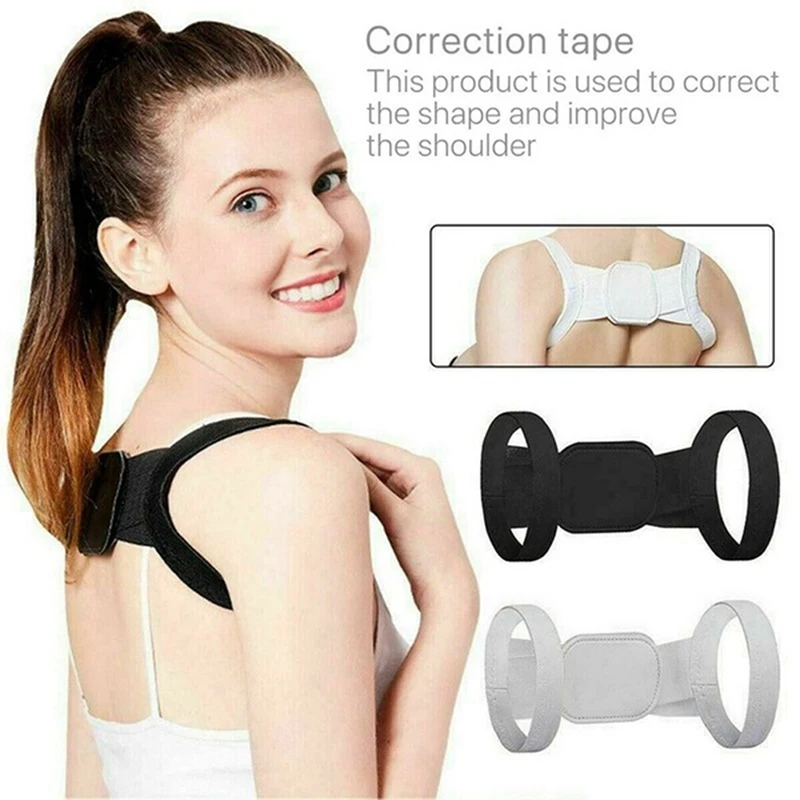 Invisible Back Posture Orthotics Shoulder Corrector Brace Belt Spine Support