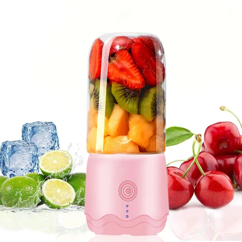 Travel Personal Mini Handheld Bottle Electric Rechargeable Food Mixer Cup Smoothies Fresh Fruit Juicers Blander