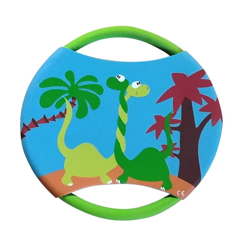 30CM EVA Soft Foam Foldable Nylon Flying Disc With Sticky Catch Ball Family Toy For Outdoor Backyard Lawn