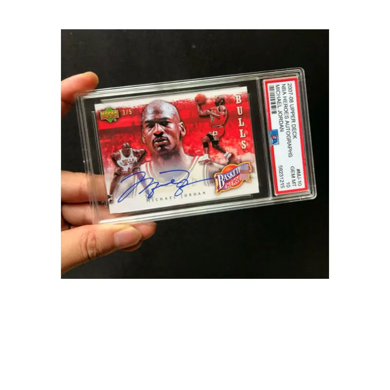 파니니 2007-08 UD 시카고 불스 조던 히어로 시그니처 카드 카드 팩 수집용 카드 크리스마스 생일 선물 어린이 장난감