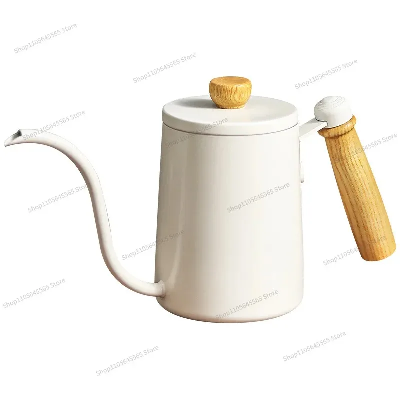 For Coffee Hand Maker with Solid Wood Handle, Fine Mouthed Drip Filter, Hanging Ear, Coffee Pot