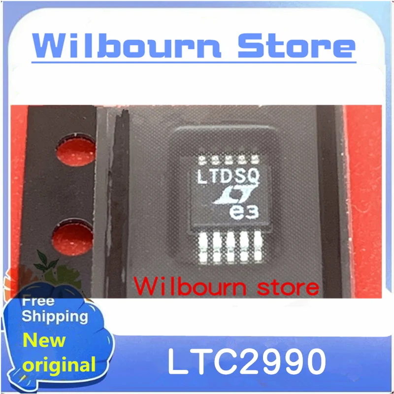 

100% New original 10PCS/LOT LTC2990 LTC2990CMS LTC2990CMS#TRPBF LTC2990IMS LTC2990IMS#TRPBF MSOP10