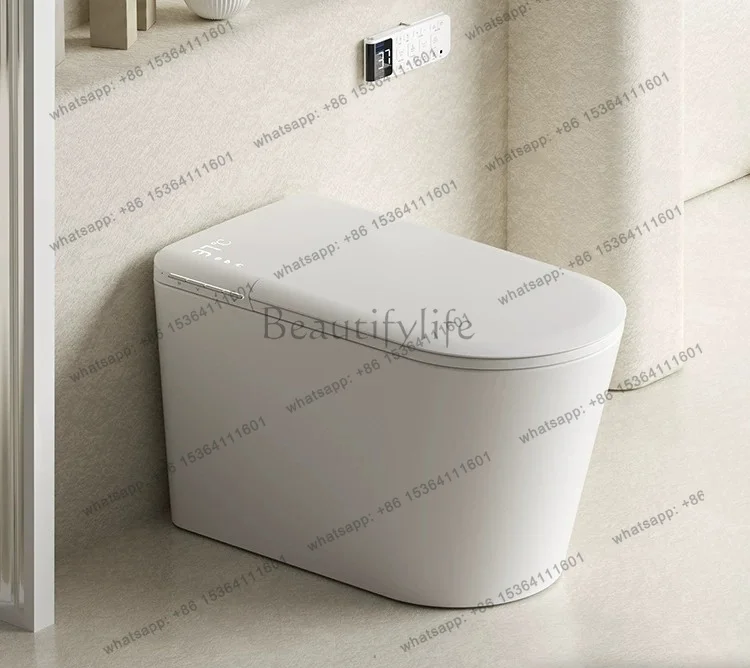 

Integrated smart toilet automatic flip automatic flushing sensor toilet APP voice control