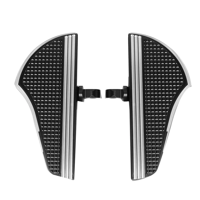 Front and Rear Footrests Motorcycle Accessories for Harley XL 883 XL1200 X48 72, As shown