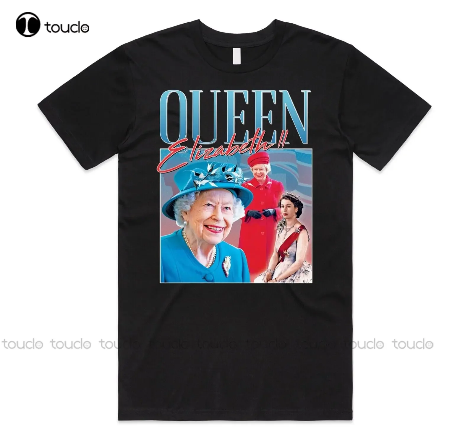 Queen Elizabeth Ii T-Shirt Tee Royal Family Retro Vintage Rip Queen Elizabeth Ii 1926 - 2022 Commemorative Tee Shirt