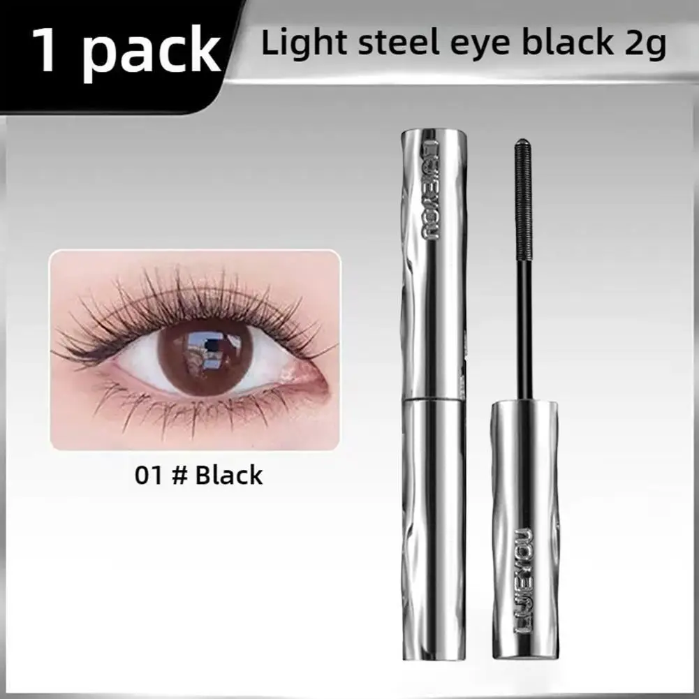 Nuovo Tubo di Acciaio Ultra-fine Mascara Impermeabile Lungo Curling Trucco 4D Curling Estensioni Lunghi Nero Naturale Ciglia Curling Y2W0