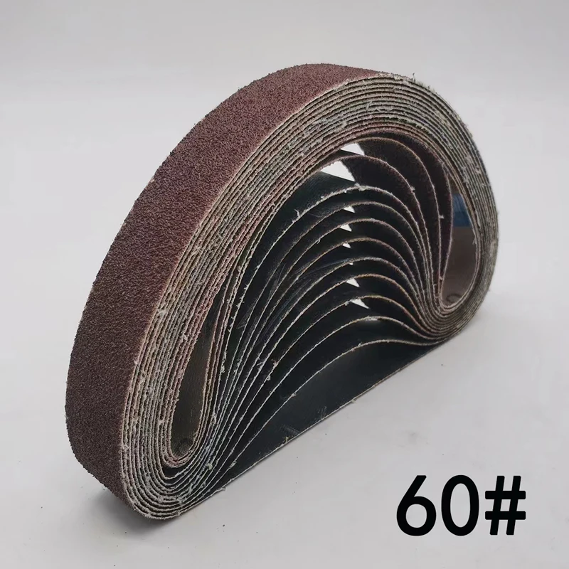 20 Stück Schleifbänder 533*30mm 40-1500 Körnung Aluminiumoxid Schleifband Dremel Zubehör zum Polieren und Schleifen – Detail 9