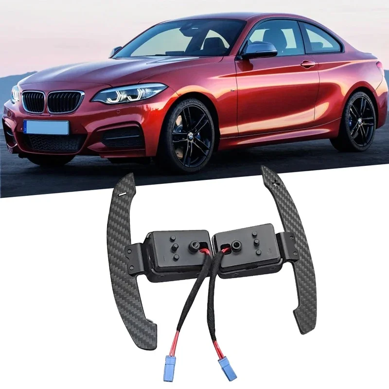 High Quality New Magnetic Carbon Fiber Paddle Shifters F10 F06 F07 G20 G30 F18 F12 F13 F20 F22 F30 F31 F32 F34 F36 2 3 4 5 6 7 S