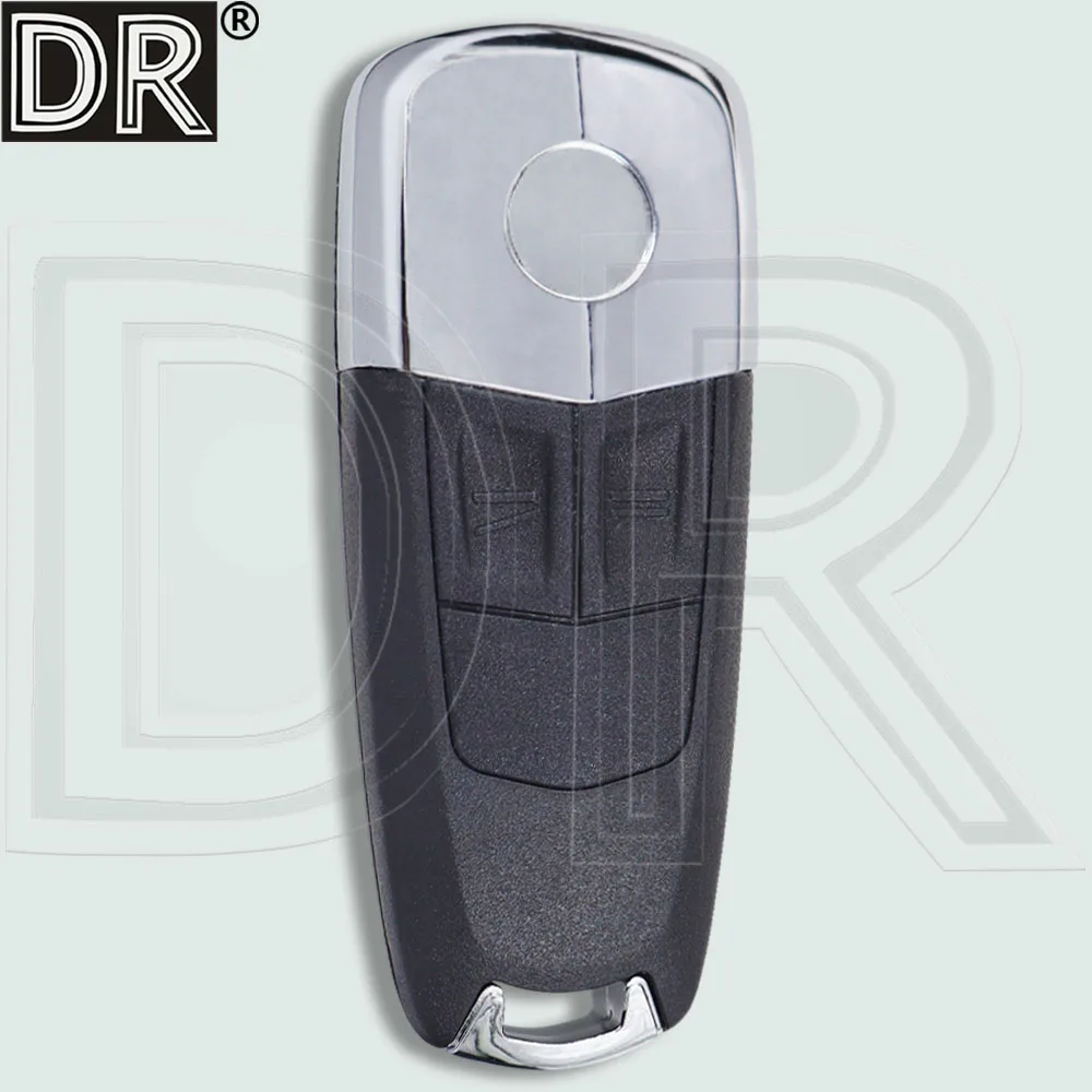 

DR 2 Button Replacement Car Remote Key Shell Case Fob Housing No LOGO For Opel Astra GTC TT 2-Door Roadster Zafira