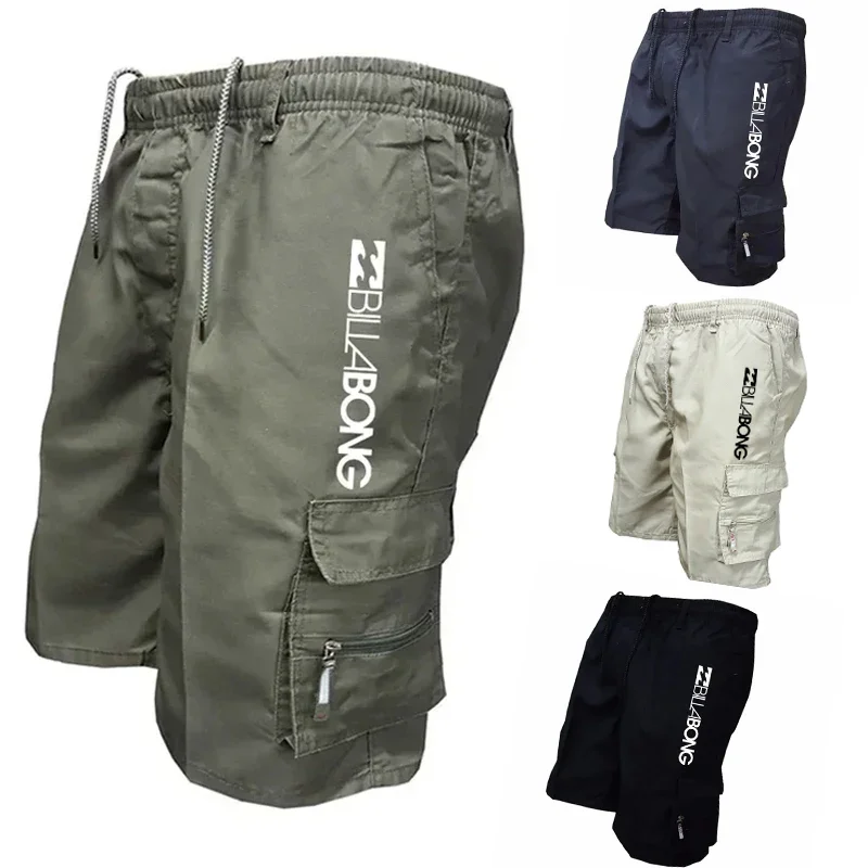 Shorts de course multi-poches pour hommes, mode été 2026, coupe ample, pour le sport, le basketball, le coach, le travail et les loisirs