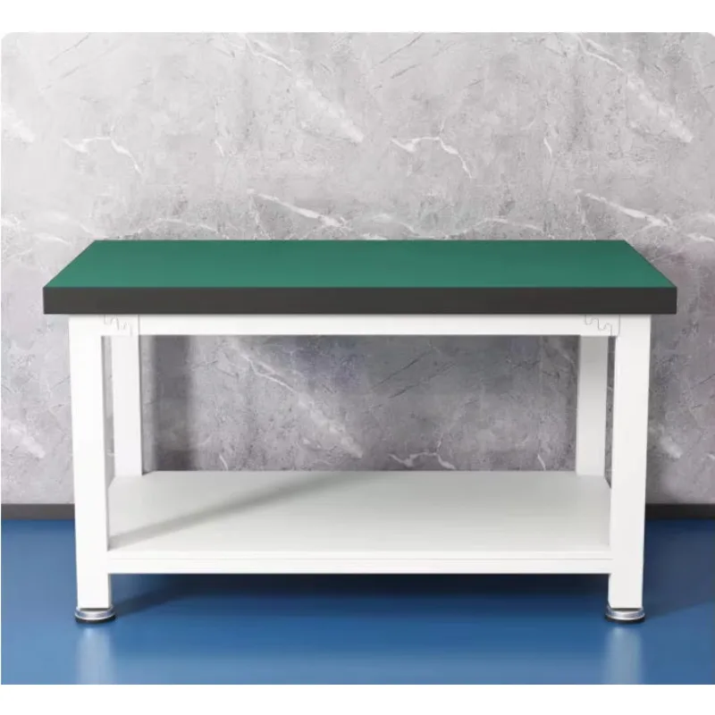 Heavy-duty Workbench Double-layer Anti-static Workshop Factory Assembly Line Operation Table Laboratory Drawer Table