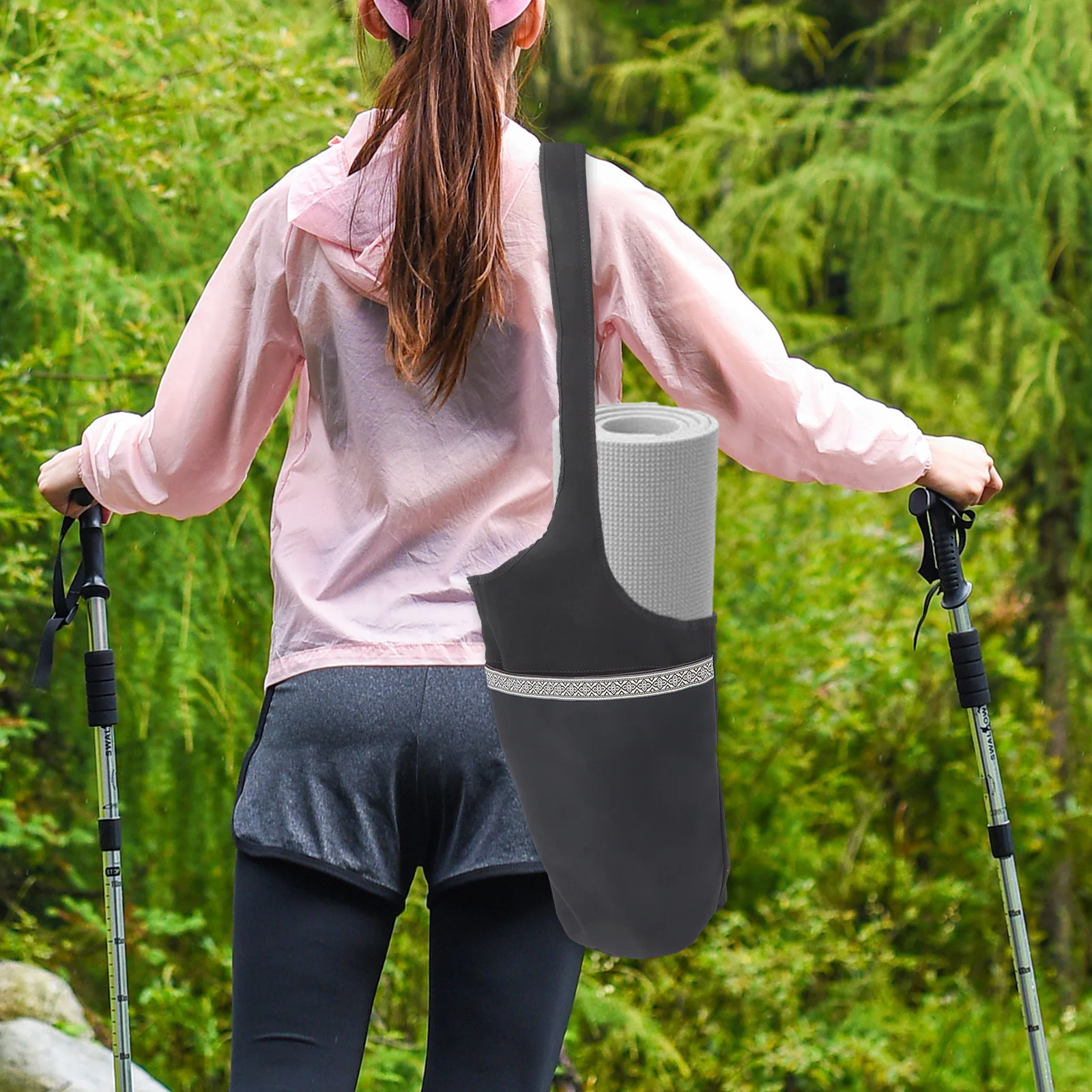 

Fitness Yoga Mat Container Lightweight Practical Design Convenient Carry Around Best Present for Girlfriend Boyfriend