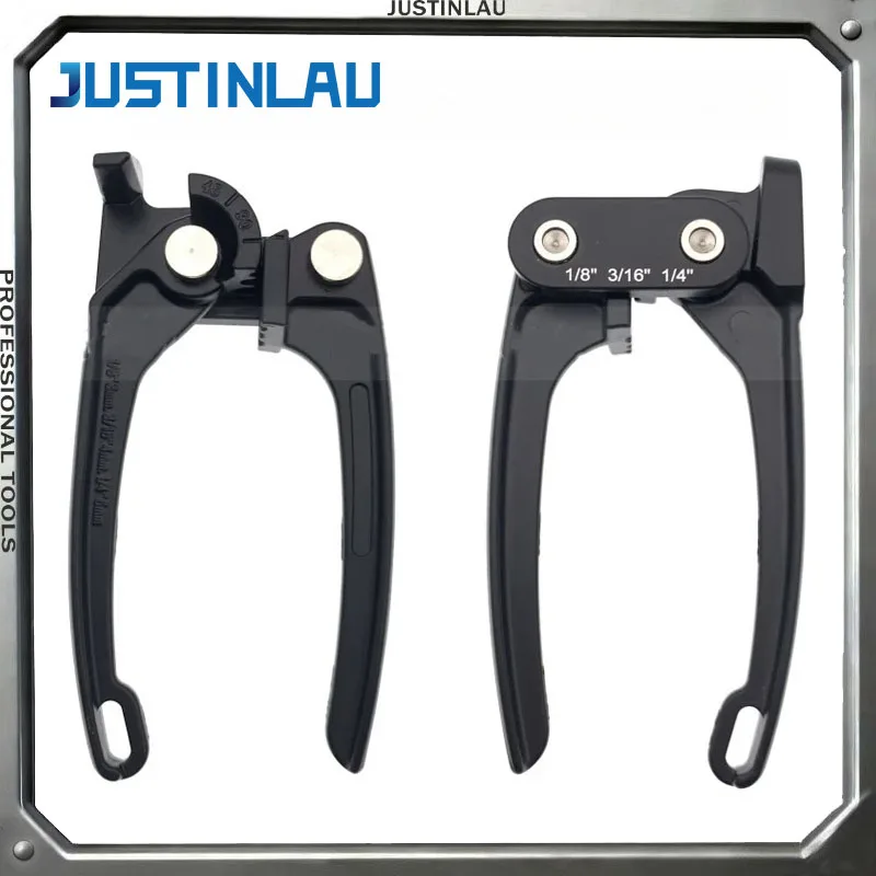 JUSTINLAU 1PC Three in One Pipe Bender Copper Tube Aluminum Tube Stainless Steel Tube Bending Tool 1/8 3/16 1/4 Bending Tool