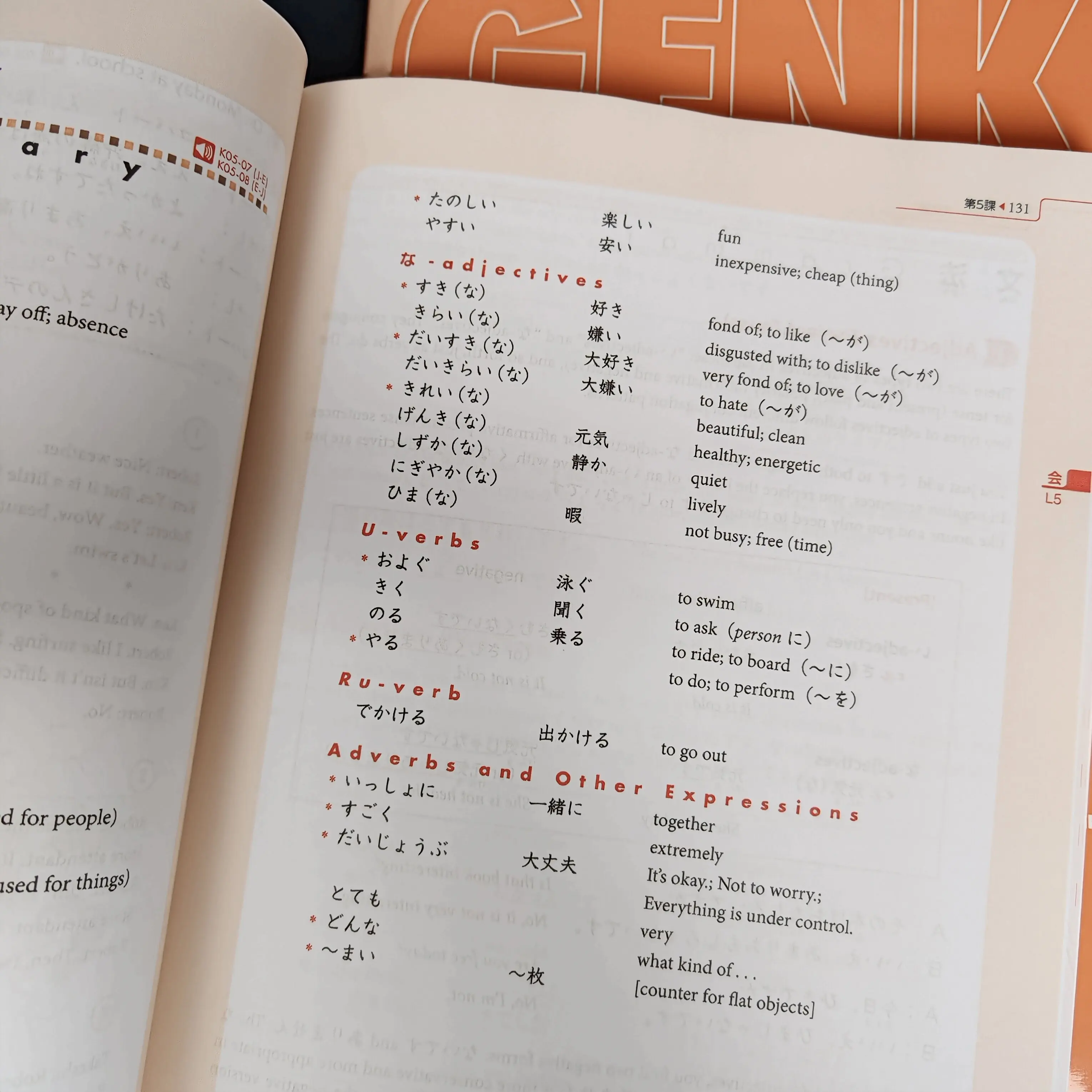 Genki I II Libro de texto Libro de trabajo Respuesta 3.a edición aprender japonés Curso integrado Libros de aprendizaje elementales de japonés y inglés