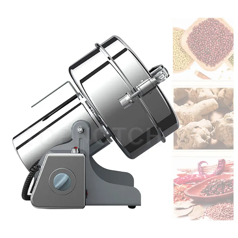 

110V/220V Mill Powder Machine Commercial Herbs Cereals Spices Miscellaneous Grains Flour Grinder