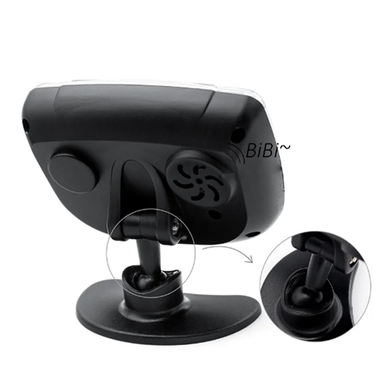 Classy-Wireless Parking Sensor Kit 4 Radar Probes 65DB Buzzer Alert Reverse Parking Monitoring Detector System