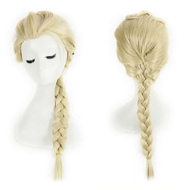 New Adult Womens Snow Queen Elsa prom Costume Cosplay Party Gown Fancy Dress and wig Halloween Carnival Purim Masquerade  idjkg