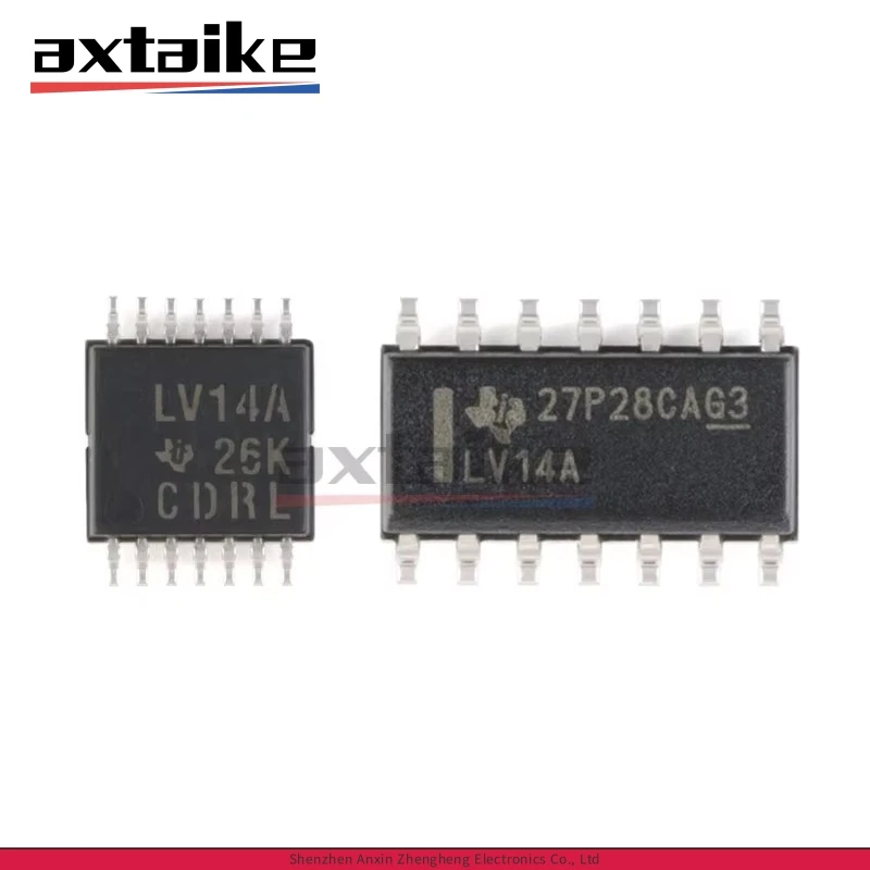 

10PCS LV14A SN74LV14ADR SOP-14 SN74LV14APWR TSSOP-14 SN74LV14A SMD Inverters Hex Schmitt-Trigger IC Chip