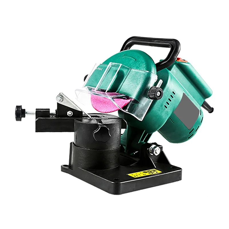 ABAG Electric Chainsaw Sharpener 100Mm Chain Portable Automatic Chain Sharpener Adjustable 8500RPM For Grinding Chains EU Plug