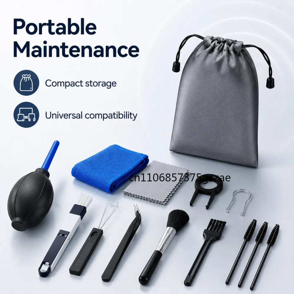 Digital Mirrorless Camera Cleaning Set Laptop Screen Keyboard Air Blowing Suitable For Canon Nikon Lens Cloth Cleaning Set